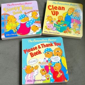 3 The Berenstain Bears board books